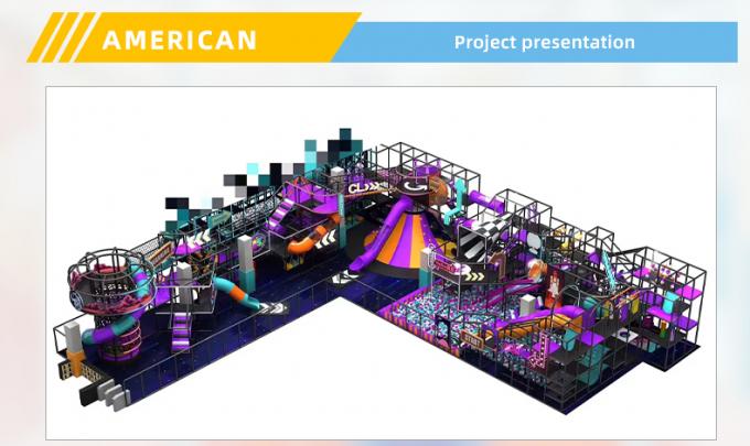 Innenraum Naughty Castle Familie Naughty Fort Freundschaften Handelsspielgeräte 2