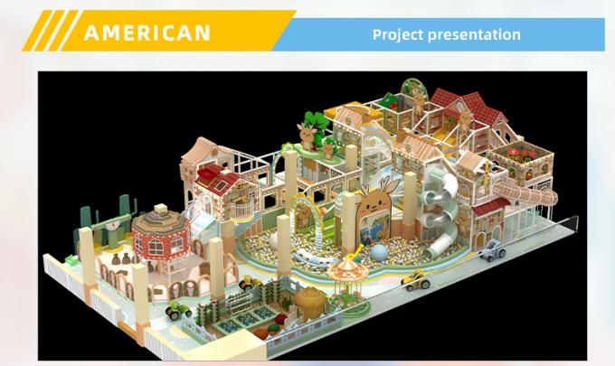 Innenraum Naughty Castle Familie Naughty Fort Freundschaften Handelsspielgeräte 6