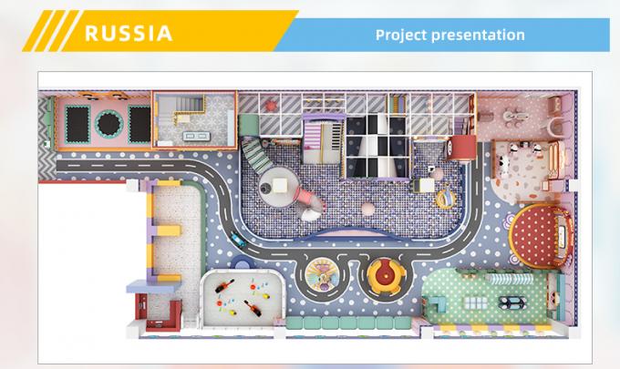 Innenraum Naughty Castle Familie Naughty Fort Freundschaften Handelsspielgeräte 4