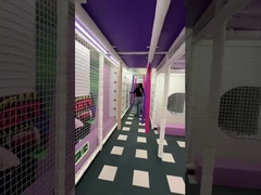 Großer Raum Naughty Castle Paradies Innenplatz