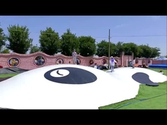 Panda Jumping Cloud Inflatable Trampolin für Indoor-Spielplätze