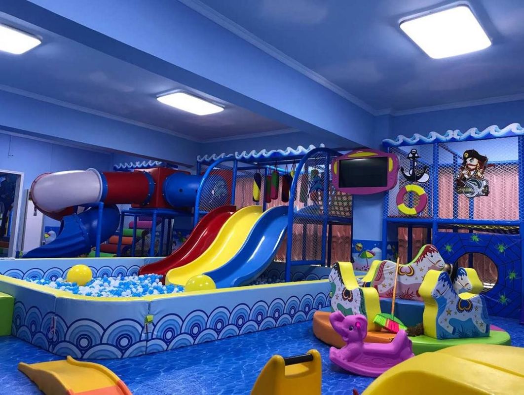 Seaworld-Thema Baby Naughty Fort Indoor Spielplatz Weiches Spielhaus Kleiner Abenteuerpark