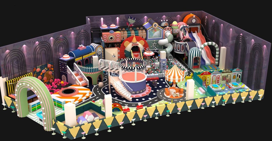 Sweet Spot Indoor Spielhaus Ausrüstung PVC Commercial Indoor Playhouse Spielplatz Anti Cracking