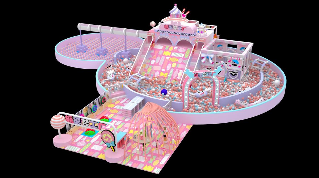 Gemütliche Ausrüstung für den Geschäftsspielplatz Kindessicherheit Farbenfrohe Ausrüstung für den Innenbereich