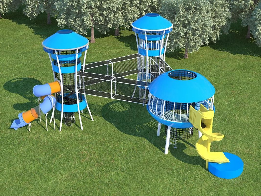 Ausrüstung für kommerzielle Freiluft-Spielplätze