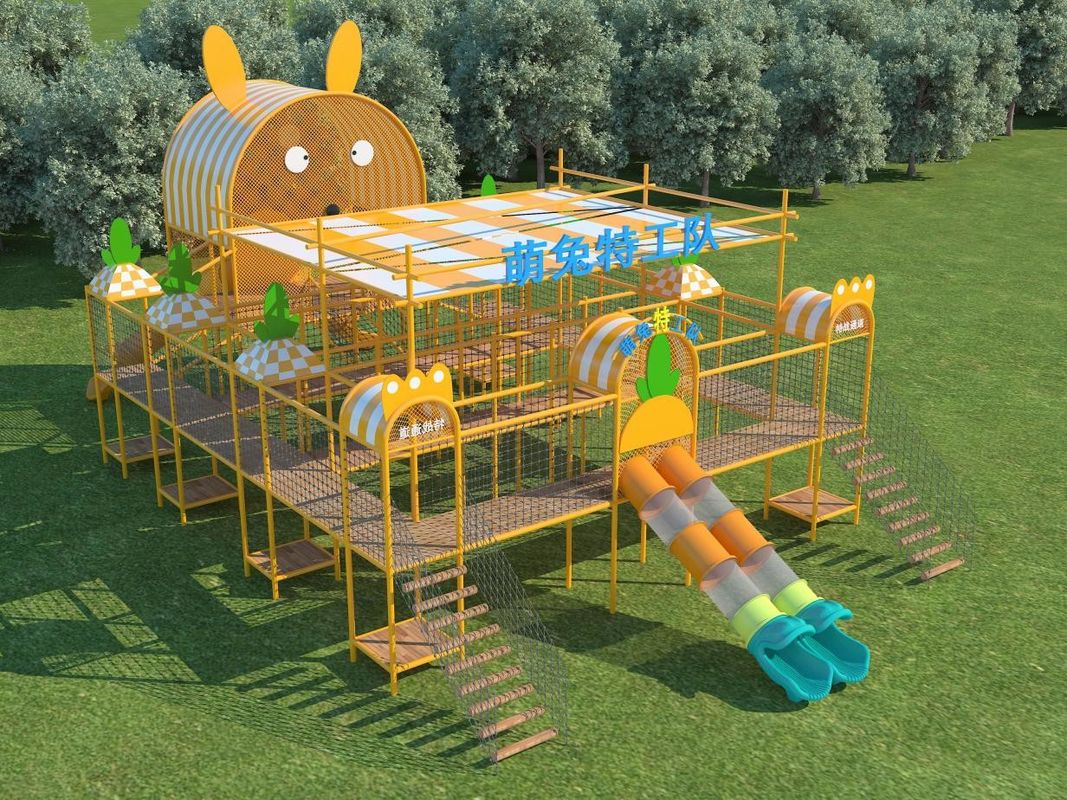 Ausrüstung für kommerzielle Freiluft-Spielplätze