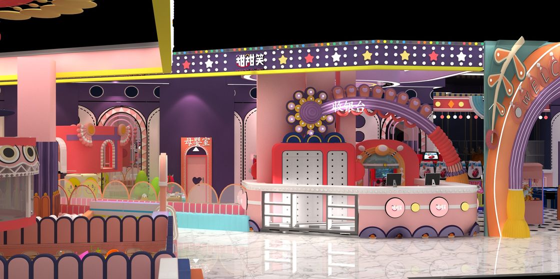 Premium Indoor Spielplatz Soft Play Ausrüstung Set für Kinder Kommerzielle Kinderspielplatz mit Unartigem Schloss und Rutsche