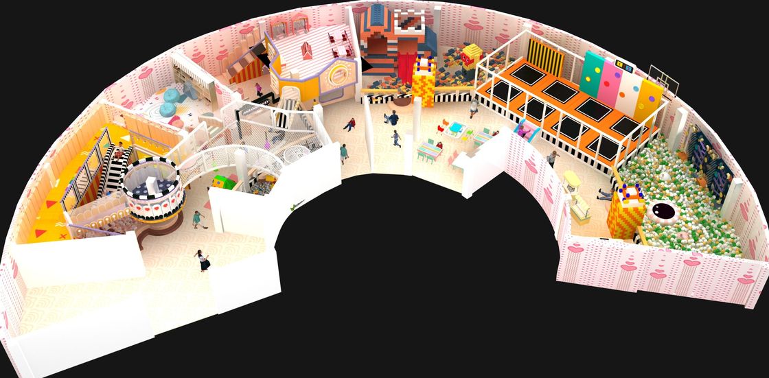Neues Design Custom Theme Innenhandel Spielplatz Kinderspielplatz Ausrüstung Einkaufszentrum Kindergarten Vergnügungspark