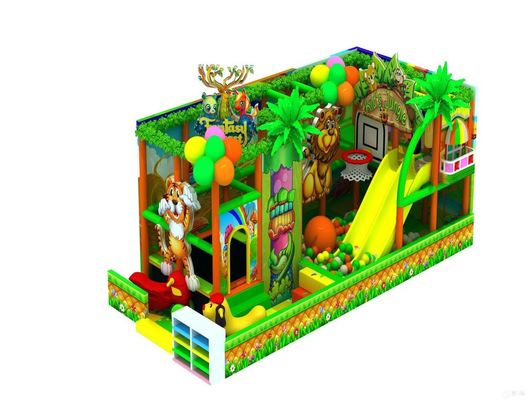 Tier-Themen Naughty Schloss Grün für alle Altersgruppen Spielplatz Tierreich