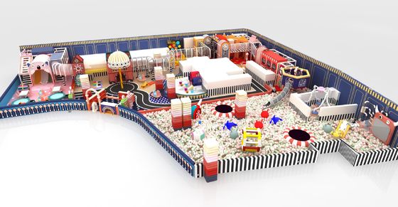 Innenraum Naughty Castle Familie Naughty Fort Freundschaften Handelsspielgeräte