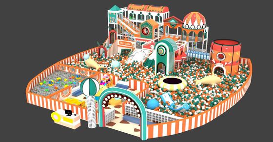 Kinder weiches Spielplatz Ausrüstung sicher bunter weicher kommerzieller Spielplatz