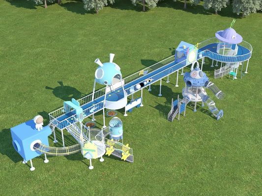 Außenbereich Kinder Kletterrahmen Kinder Sport Klettergeräte 20M Spielplatz