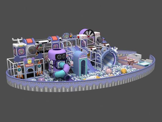 10 Kinder Prinzessin Schloss Themen Anti UV LLDPE Kinder Innenvergnügungspark