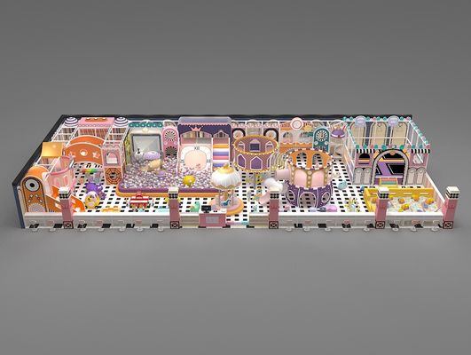 PVC Naughty Castle 2 Jahre ~ 15 Jahre alt Innenkinder-Spielplatz Innenvergnügungspark