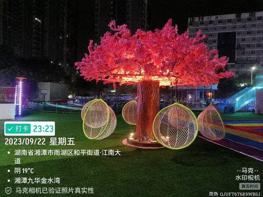 Kleinkinder Interaktive Blossom Tree Swing Spielplatz Ausrüstung Für Einzelspieler