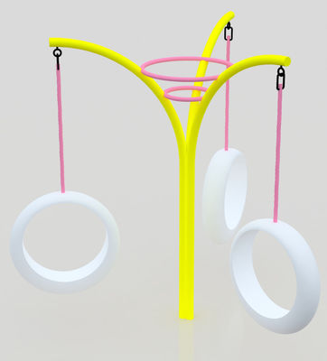 Schaukel Spielplatz Ausrüstung Wasserdichte Materialien für Allwetterleistung