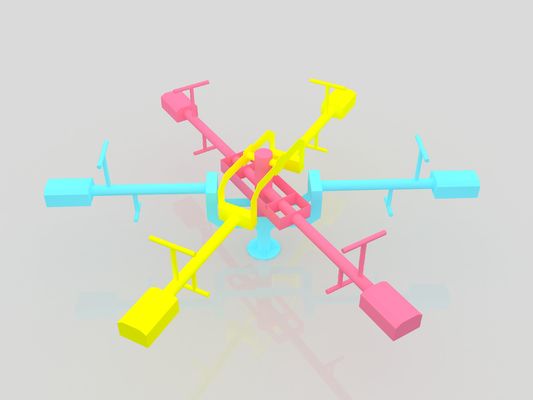 Custom 4-Seat Outdoor Seesaw for Playgrounds and Schools